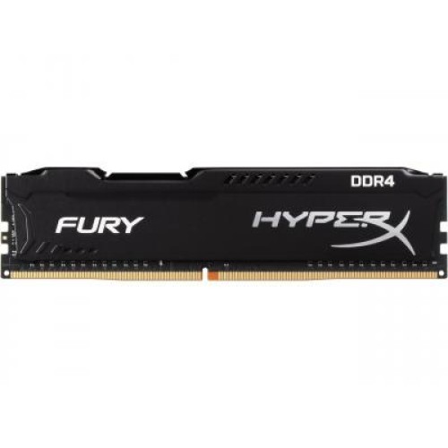 Модуль памяті для компютера DDR4 8GB 2666 MHz HyperX FURY Black Kingston Fury (ex.HyperX) (HX426C16FB2/8)