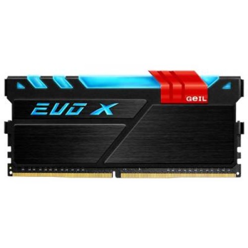 Модуль памяті для компютера DDR4 16GB 2400 MHz EVO X Geil (GEX416GB2400C16SC)