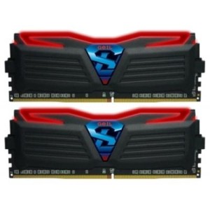 Модуль памяті для компютера DDR4 16GB (2x8GB) 2400 MHz Super Luce Red Geil (GLR416GB2400C15DC)