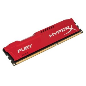 Модуль памяті для компютера DDR4 16GB 2666 MHz HyperX FURY Red Kingston Fury (ex.HyperX) (HX426C16FR/16)