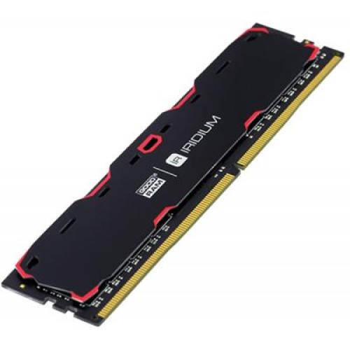 Модуль памяті для компютера DDR4 8GB (2x4GB) 2400 MHz Iridium Black Goodram (IR-2400D464L15S/8GDC)