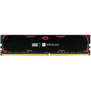 Модуль памяті для компютера DDR4 8GB 2400 MHz Iridium Black Goodram (IR-2400D464L15S/8G)