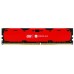 Модуль памяті для компютера DDR4 4GB 2400 MHz Iridium Red Goodram (IR-R2400D464L15S/4G)