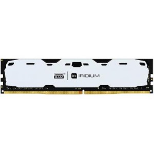 Модуль памяті для компютера DDR4 4GB 2400 MHz Iridium White Goodram (IR-W2400D464L15S/4G)