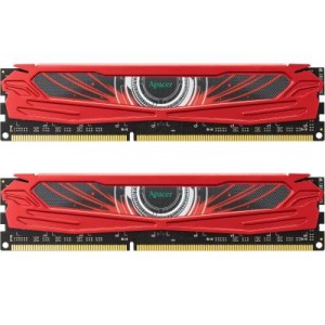 Модуль памяті для компютера DDR3 8GB (2x4GB) 1866 MHz Armor Series-Red Apacer (DK.08GAQ.KA5K2)