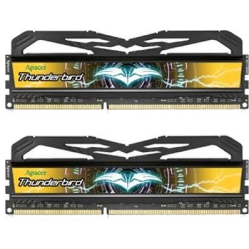 Модуль памяті для компютера DDR3 8GB (2x4GB) 2400 MHz Thunderbird Series-Black Apacer (DK.08GAT.KA6K2)