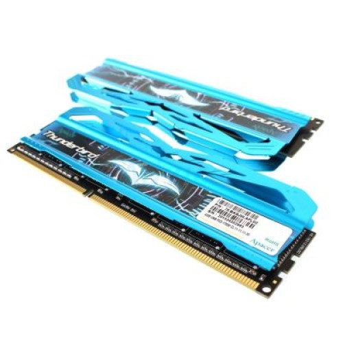 Модуль памяті для компютера DDR3 16GB (2x8GB) 2400 MHz Thunderbird Series-Blue Apacer (DK.16GAT.KA7K2)