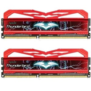 Модуль памяті для компютера DDR3 16GB (2x8GB) 2400 MHz Thunderbird Series-Red Apacer (DK.16GAT.KA8K2)