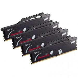 Модуль памяті для компютера DDR4 32GB (4x8GB) 2400 MHz Commando Series Apacer (EK.32GAT.KEAK4)