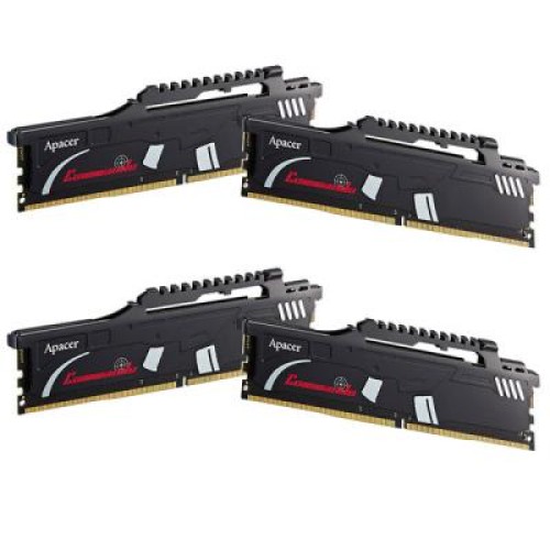 Модуль памяті для компютера DDR4 32GB (4x8GB) 2400 MHz Commando Series Apacer (EK.32GAT.KEAK4)