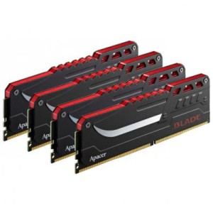 Модуль памяті для компютера DDR4 16GB (4x4GB) 3200 MHz BLADE Series Apacer (EK.16GA1.KEBK4)