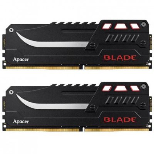 Модуль памяті для компютера DDR4 16GB (2x8GB) 3600 MHz BLADE Series Apacer (EK.16GA4.GGBK2)