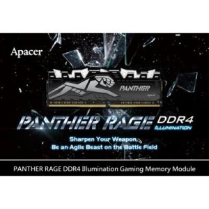 Модуль памяті для компютера DDR4 8GB 2400 MHz Panther Rage Series Apacer (EK.08G2T.GEJ)