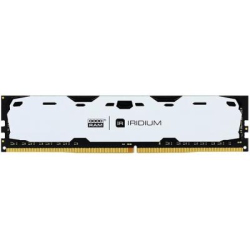 Модуль памяті для компютера DDR4 8GB 2400 MHz Iridium White Goodram (IR-W2400D464L15S/8G)