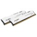 Модуль памяті для компютера DDR4 16GB (2x8GB) 2666 MHz HyperX Fury White Kingston Fury (ex.HyperX) (HX426C16FW2K2/16)