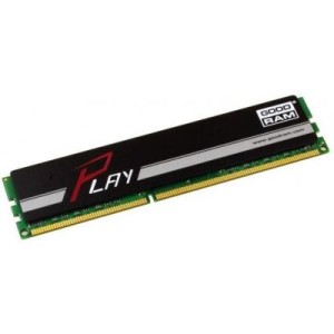 Модуль памяті для компютера DDR3 4GB 1600 MHz Play Black Goodram (GY1600D364L11S/4G)
