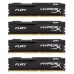 Модуль памяті для компютера DDR4 32GB (4x8GB) 2666 MHz HyperX FURY Black Kingston Fury (ex.HyperX) (HX426C16FB2K4/32)