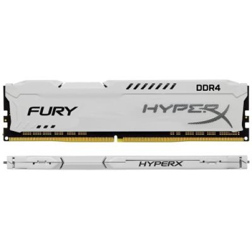 Модуль памяті для компютера DDR4 16GB (2x8GB) 2133 MHz HyperX FURY White Kingston Fury (ex.HyperX) (HX421C14FW2K2/16)