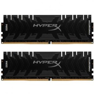 Модуль памяті для компютера DDR4 32GB (2x16GB) 2400 MHz HyperX Predator Kingston Fury (ex.HyperX) (HX424C12PB3K2/32)