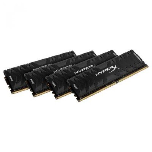 Модуль памяті для компютера DDR4 32GB (4x8GB) 2400 MHz HyperX Predator Kingston Fury (ex.HyperX) (HX424C12PB3K4/32)