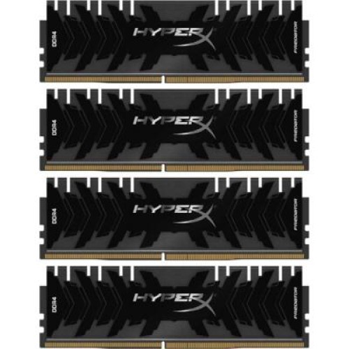 Модуль памяті для компютера DDR4 32GB (4x8GB) 2400 MHz HyperX Predator Kingston Fury (ex.HyperX) (HX424C12PB3K4/32)