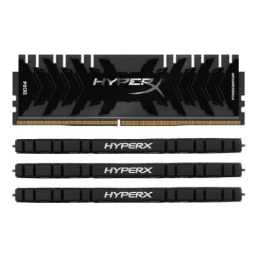 Модуль памяті для компютера DDR4 32GB (4x8GB) 2666 MHz HyperX Predator Kingston Fury (ex.HyperX) (HX426C13PB3K4/32)