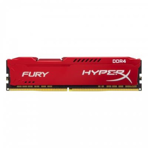 Модуль памяті для компютера DDR4 8GB 2133 MHz HyperX FURY Red Kingston Fury (ex.HyperX) (HX421C14FR2/8)