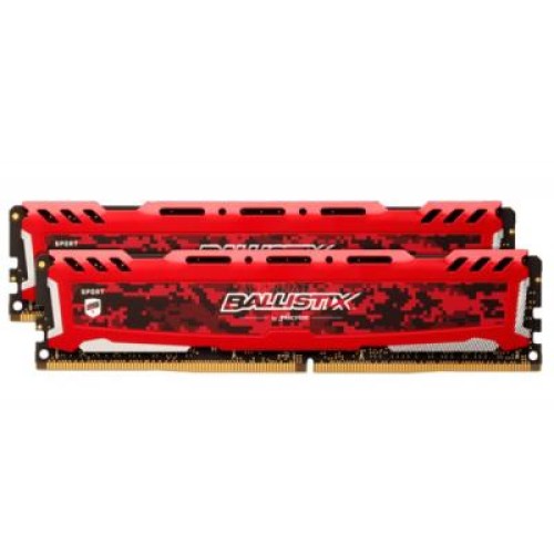 Модуль памяті для компютера DDR4 8GB (2x4GB) 2666 MHz Ballistix Micron (BLS2C4G4D26BFSE)