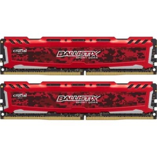 Модуль памяті для компютера DDR4 8GB (2x4GB) 2666 MHz Ballistix Micron (BLS2C4G4D26BFSE)