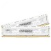 Модуль памяті для компютера DDR4 8GB (2x4GB) 2666 MHz Ballistix Sport LT White Micron (BLS2C4G4D26BFSC)