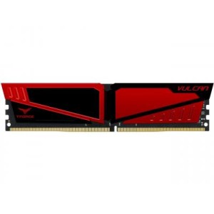 Модуль памяті для компютера DDR4 16GB 2400 MHz T-Force Vulcan Red Team (TLRED416G2400HC15B01)