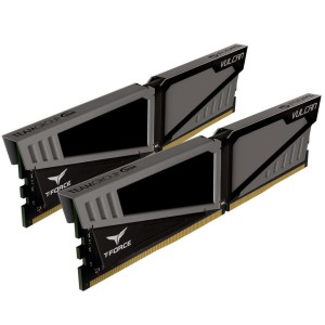 Модуль памяті для компютера DDR4 32GB (2x16GB) 2400 MHz T-Force Vulcan Gray Team (TLGD432G2400HC15BDC01)