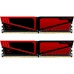 Модуль памяті для компютера DDR4 16GB (2x8GB) 2400 MHz T-Force Vulcan Red Team (TLRED416G2400HC14DC01)