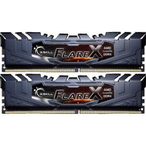 Модуль памяті для компютера DDR4 32GB (2x16GB) 2400 MHz Flare X Black G.Skill (F4-2400C15D-32GFX)