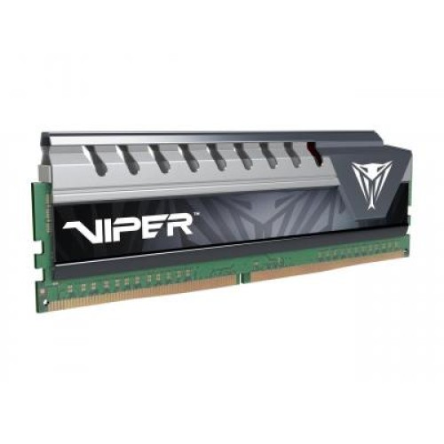 Модуль памяті для компютера DDR4 16GB (2x8GB) 3000 MHz Viper Elite Gray Patriot (PVE416G300C5KGY)