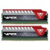 Модуль памяті для компютера DDR4 16GB (2x8GB) 2400 MHz Viper Elite Red Patriot (PVE416G240C5KRD)