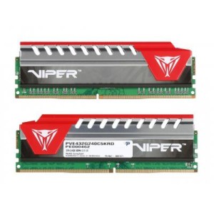 Модуль памяті для компютера DDR4 32GB (2x16GB) 2133 MHz Viper Patriot (PVE432G213C4KRD)