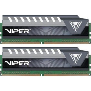 Модуль памяті для компютера DDR4 8GB (2x4GB) 2133 MHz Viper Patriot (PVE48G213C4KGY)