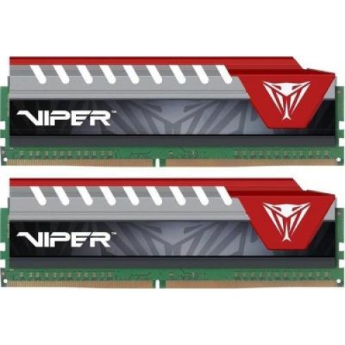 Модуль памяті для компютера DDR4 8GB (2x4GB) 2400 MHz Viper Patriot (PVE48G240C5KRD)