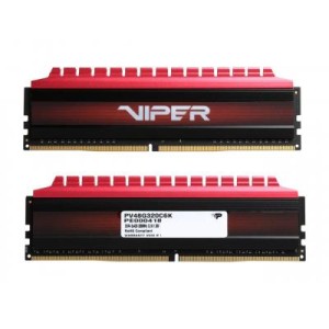 Модуль памяті для компютера DDR4 8GB (2x4GB) 3400 MHz Viper Patriot (PV48G340C6K)