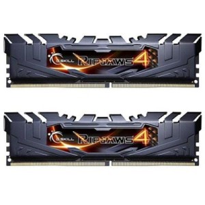 Модуль памяті для компютера DDR4 16GB (2x8GB) 3000 MHz Ripjaws4 Black G.Skill (F4-3000C15D-16GRK)