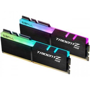 Модуль памяті для компютера DDR4 16GB (2x8GB) 3000 MHz TridentZ RGB Black G.Skill (F4-3000C16D-16GTZR)