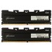 Модуль памяті для компютера DDR4 16GB (2x8GB) 2400 MHz Black Kudos eXceleram (EKBLACK4162414AD)