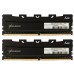 Модуль памяті для компютера DDR4 16GB (2x8GB) 2400 MHz Black Kudos eXceleram (EKBLACK4162415AD)