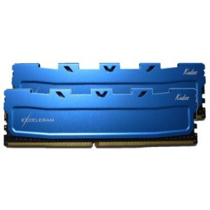 Модуль памяті для компютера DDR4 16GB (2x8GB) 2400 MHz Blue Kudos eXceleram (EKBLUE4162416AD)