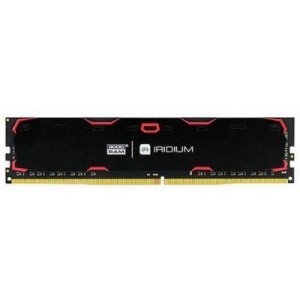 Модуль памяті для компютера DDR4 16GB 2400 MHz Iridium Black Goodram (IR-2400D464L17/16G)