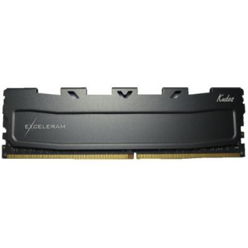 Модуль памяті для компютера DDR4 8GB 2400 MHz Black Kudos eXceleram (EKBLACK4082414A)