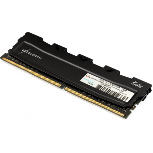 Модуль памяті для компютера DDR4 8GB 2400 MHz Black Kudos eXceleram (EKBLACK4082415A)