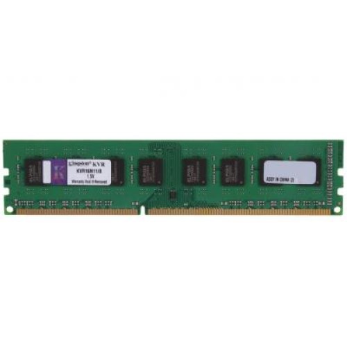 Модуль памяті для компютера DDR3 8GB 1600 MHz Kingston (KVR16N11/8)