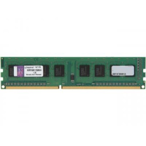 Модуль памяті для компютера DDR3 4GB 1600 MHz Kingston (KVR16N11S8H/4)